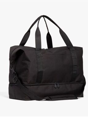 Catalina Deluxe Small Weekender Duffel Bag Black NWT – NJOY Logo